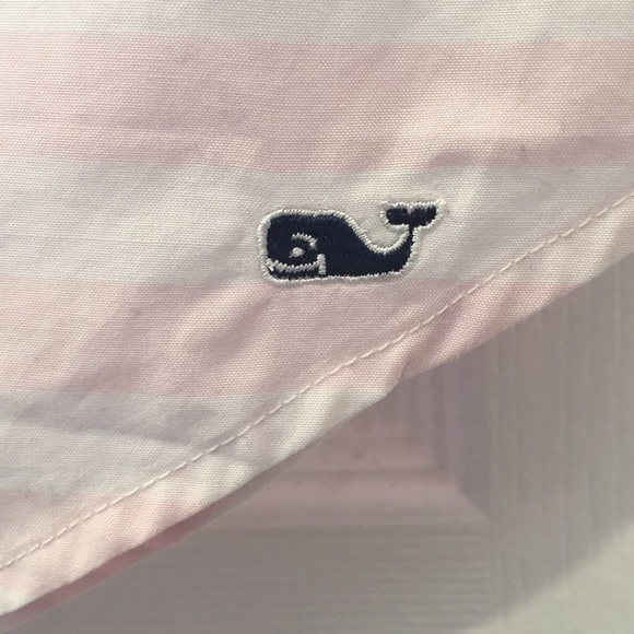 Vineyard Vines Highfield Stripe Poplin Popover - Picture 3 of 6